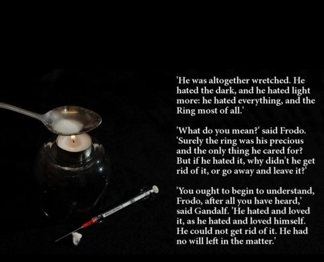 Lotr Drug Addiction Blank Meme Template