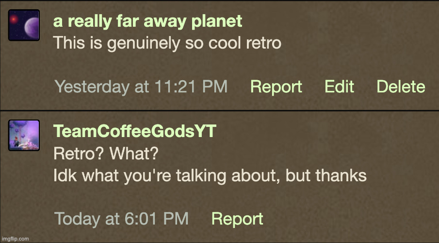 Found retro on tcf after he left imgflip and tried to fuck with him | made w/ Imgflip meme maker