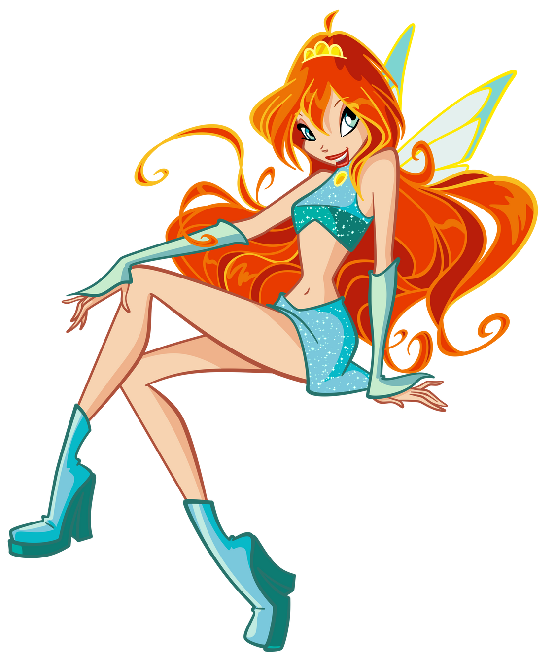 Bloom From Winx Club Blank Meme Template