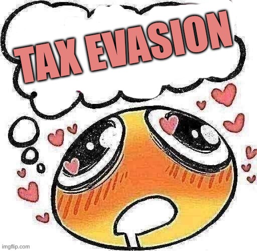 fuck the irs | TAX EVASION | image tagged in yaoi | made w/ Imgflip meme maker