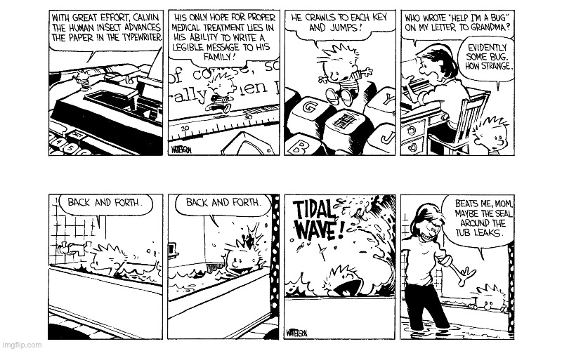 image tagged in calvin and hobbes,comics | made w/ Imgflip meme maker