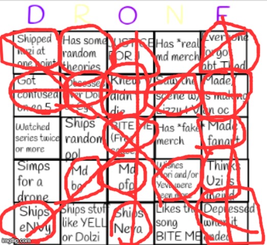 murder drones [md] bingo | image tagged in murder drones bingo,murder drones | made w/ Imgflip meme maker
