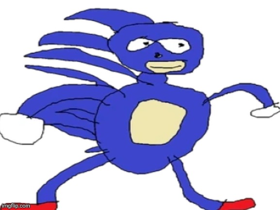 Day 5 of posting old memes: sanic | image tagged in sanic,oh wow are you actually reading these tags,the great meme reset,great meme reset,old memes,gen alpha humor sucks | made w/ Imgflip meme maker