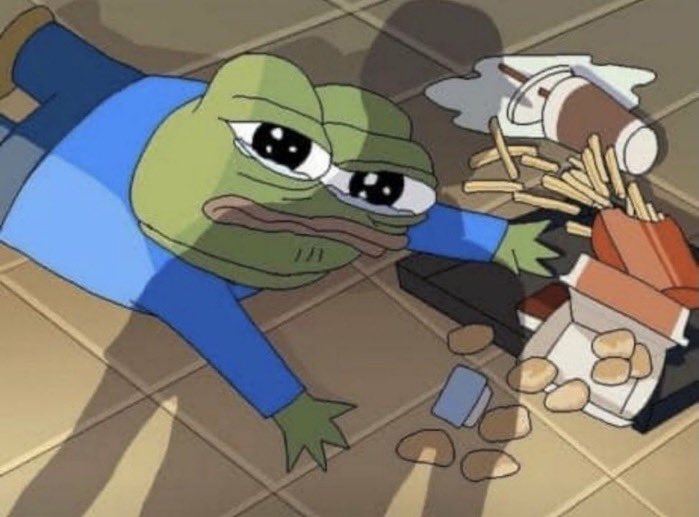 pepe tripped Blank Meme Template