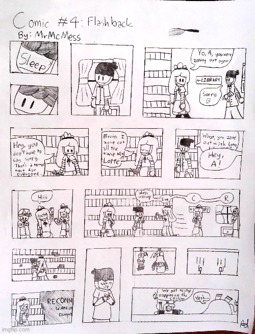 Comic #4 is finally made, and my site is now updated | image tagged in murder drones,comic | made w/ Imgflip meme maker