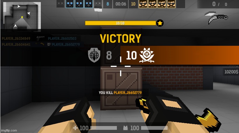 Winning GunGame | image tagged in video games,shooting | made w/ Imgflip meme maker