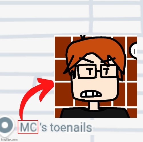 's toe | made w/ Imgflip meme maker