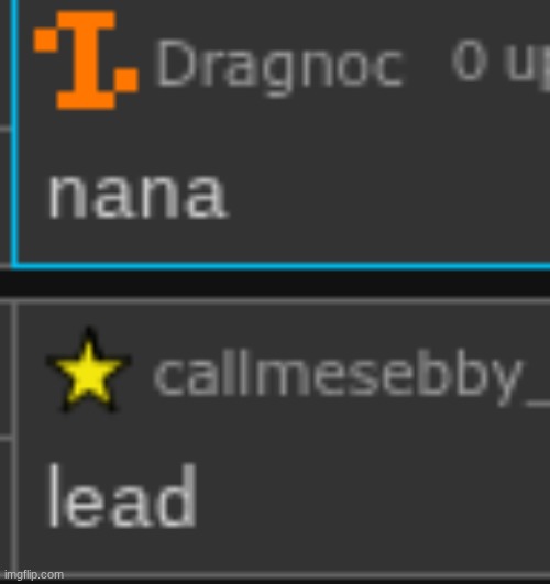 k1, banbana or lead | made w/ Imgflip meme maker