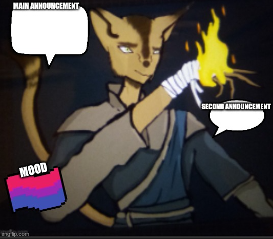 High Quality DnD_is_cool's announcement template (ty Heroes_shade) Blank Meme Template