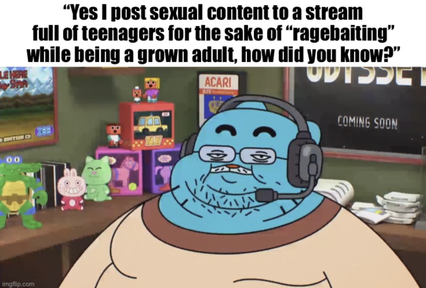 Basement dwellers Blank Meme Template