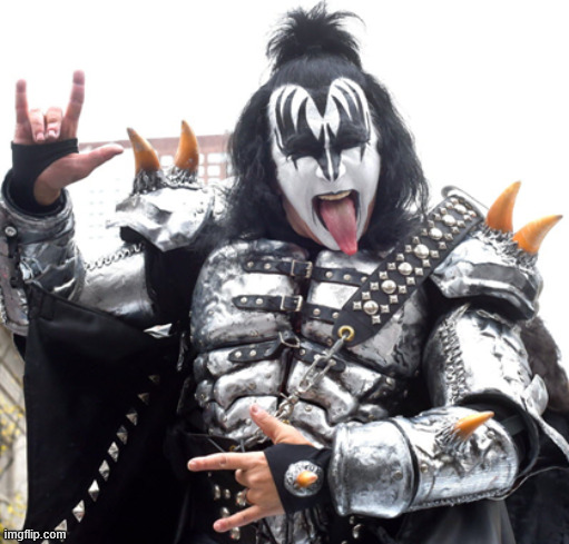 KISS | image tagged in kiss | made w/ Imgflip meme maker