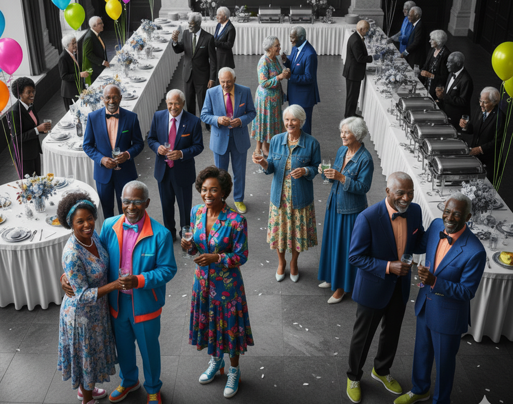 Elders party Blank Meme Template