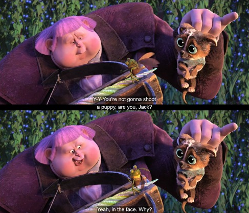 Jack shoot the puppy Blank Meme Template