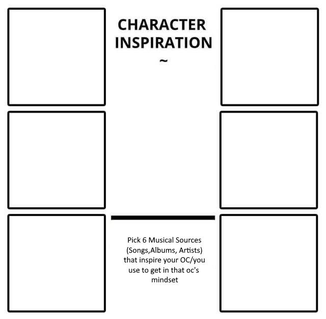 Music Inspiration Template Blank Meme Template