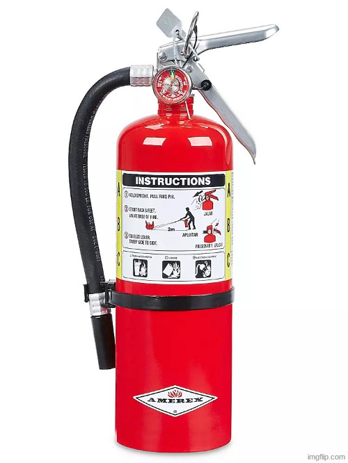Fire Extinguisher | image tagged in fire extinguisher | made w/ Imgflip meme maker