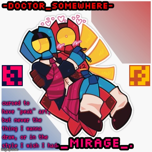 Changewing & Doctor Somewhere Ultrakill shared template | cursed to have "peak" art, but never the thing I wanna draw, or in the style I wish I had | image tagged in changewing doctor somewhere ultrakill shared template | made w/ Imgflip meme maker