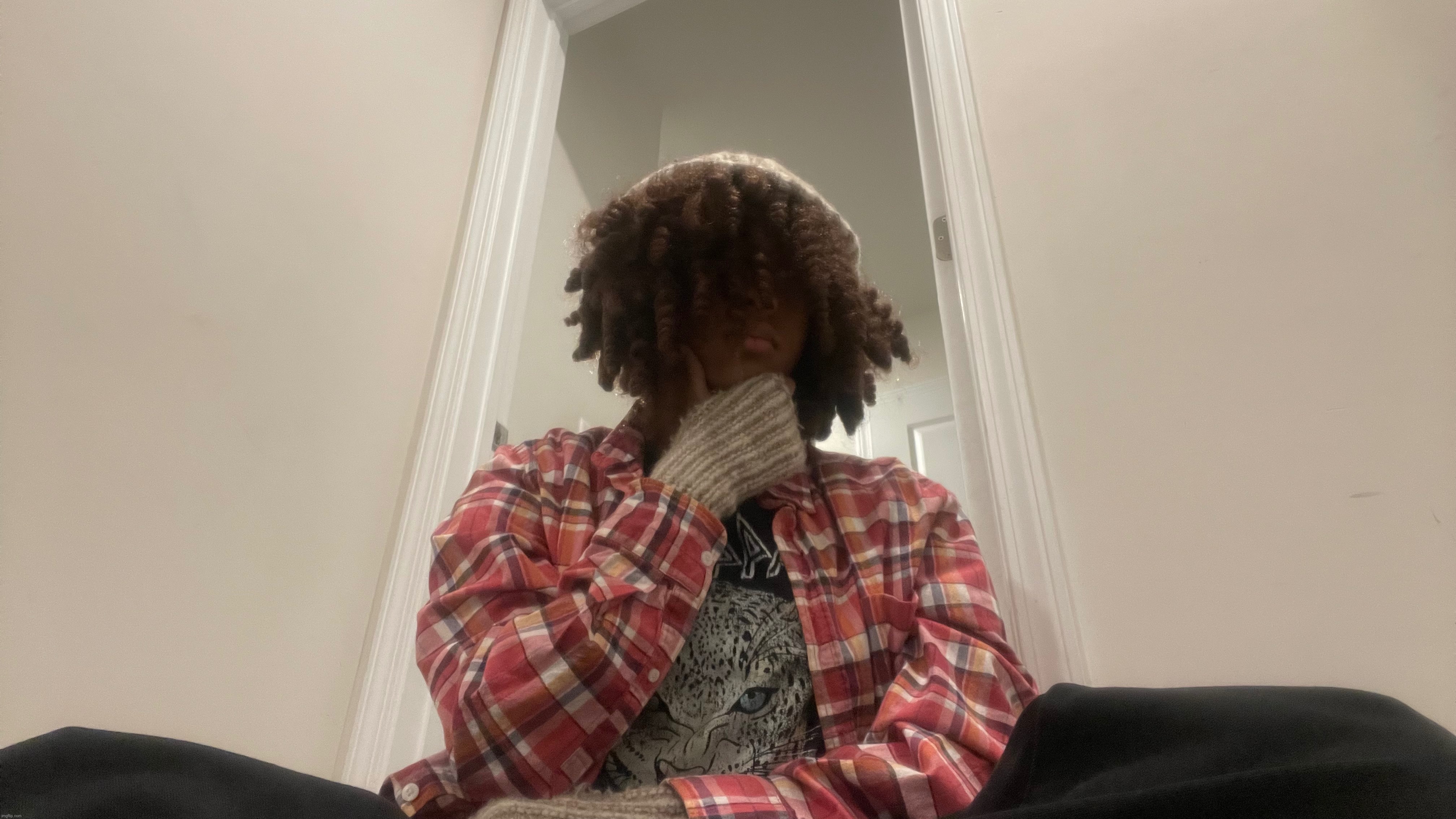 someone said i look like a femboy??? | made w/ Imgflip meme maker