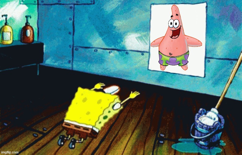Spongebob praising a photo | image tagged in spongebob praising a photo | made w/ Imgflip meme maker