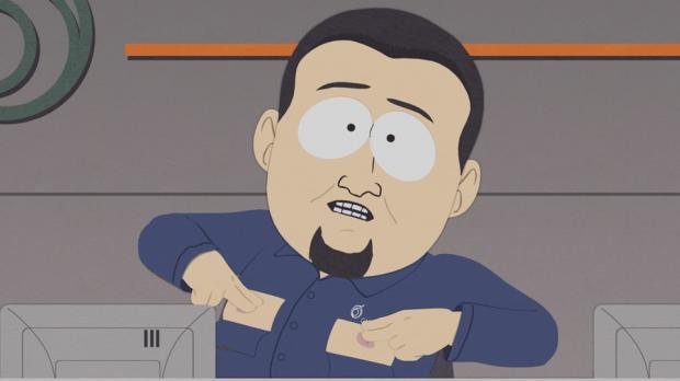 High Quality South park cable guy Blank Meme Template