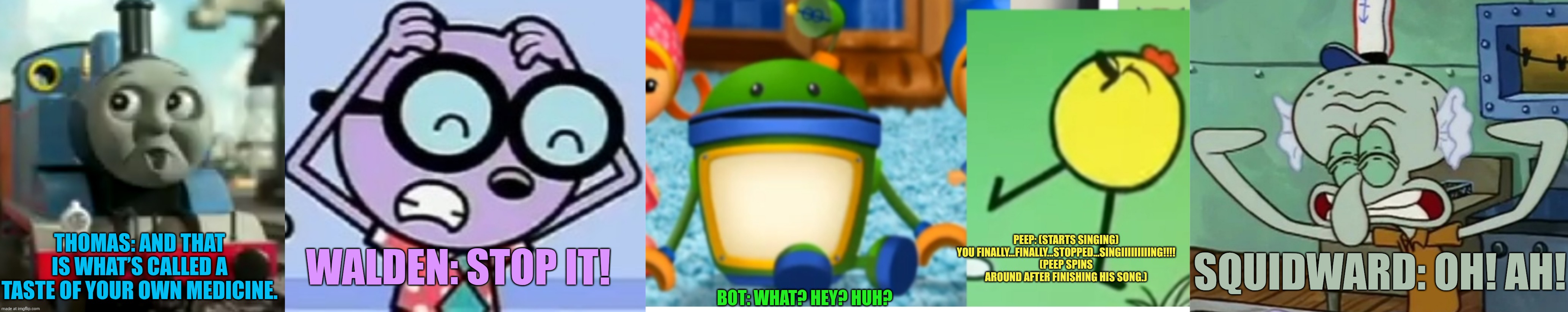 Soap Opera/diva duck Blank Meme Template