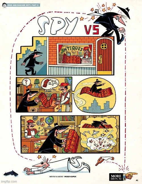 image tagged in spy vs spy,black,antique,shop,antique shop,flying carpet | made w/ Imgflip meme maker