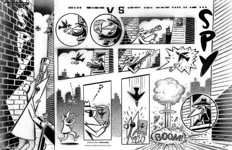 image tagged in spy vs spy,bird,message,top secret,bomb,boom | made w/ Imgflip meme maker