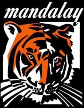 Mandalay tiger logo Blank Meme Template