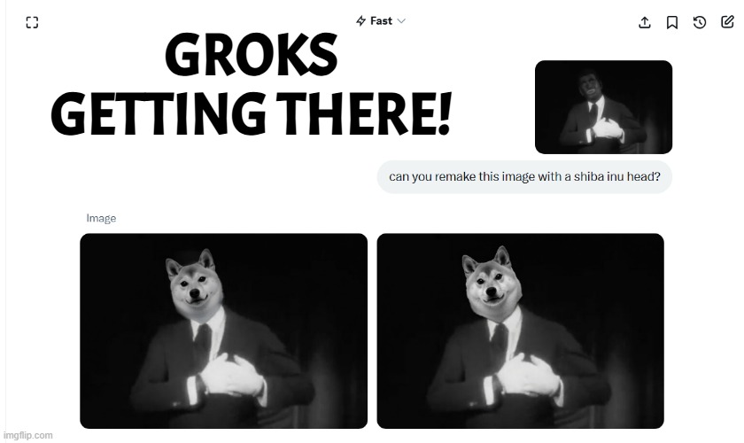 My heart goes out to you | GROKS GETTING THERE! | image tagged in nazi,elon musk,blackface,fraud,deportation,ice | made w/ Imgflip meme maker