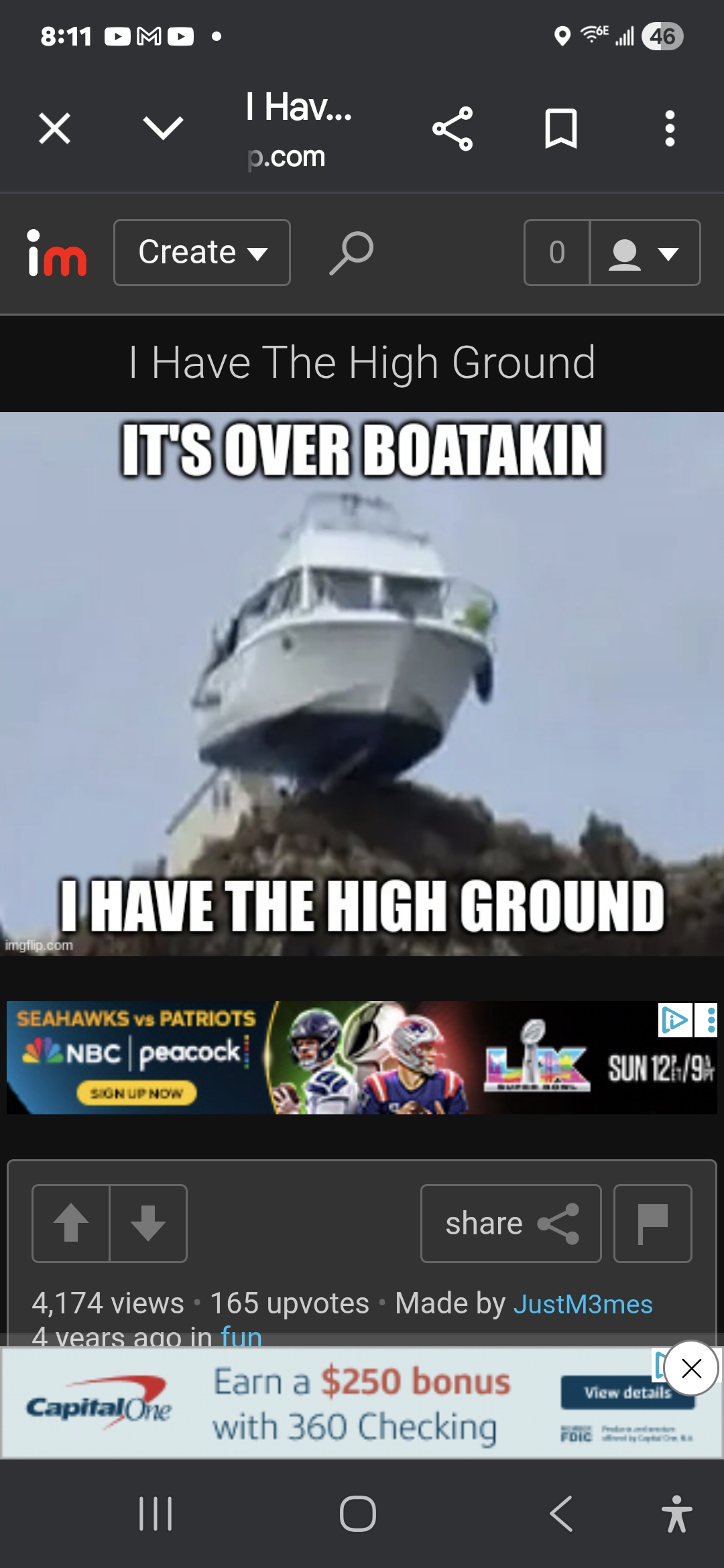 Ground Blank Meme Template