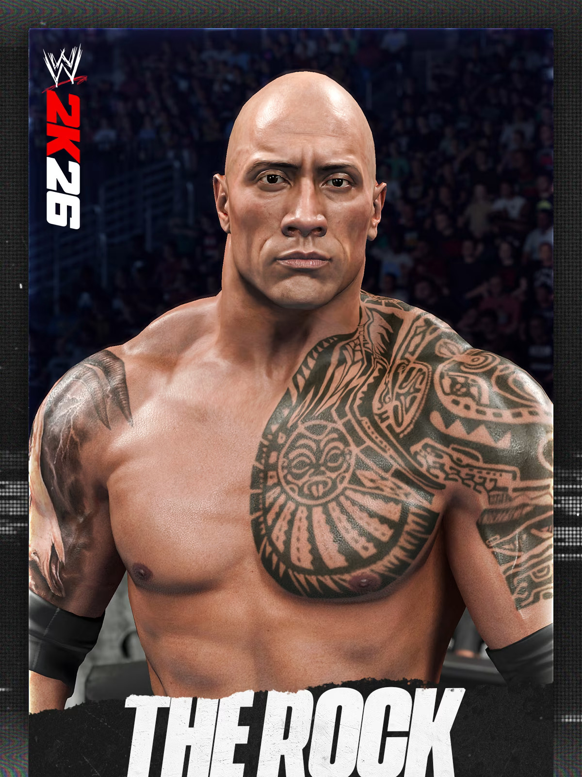 THE ROCK WWE 2K26 Blank Meme Template
