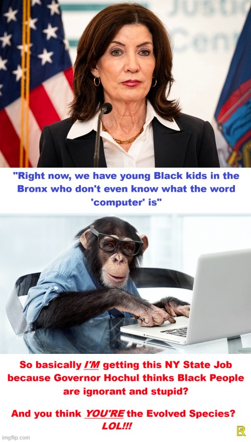 Hoof-In-Mouth Hochul | image tagged in politics,racist,clueless,democrat,moron | made w/ Imgflip meme maker