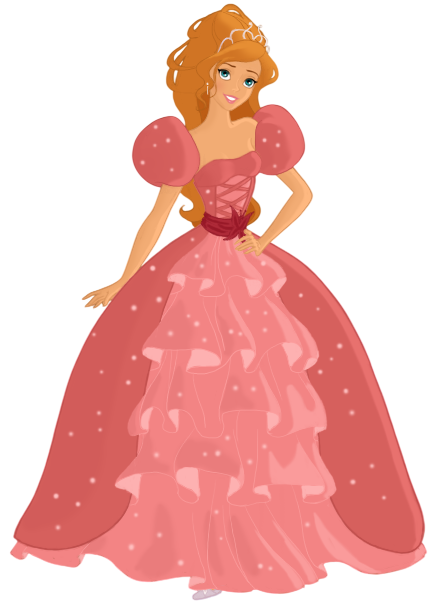 Giselle in her New Gown Blank Meme Template