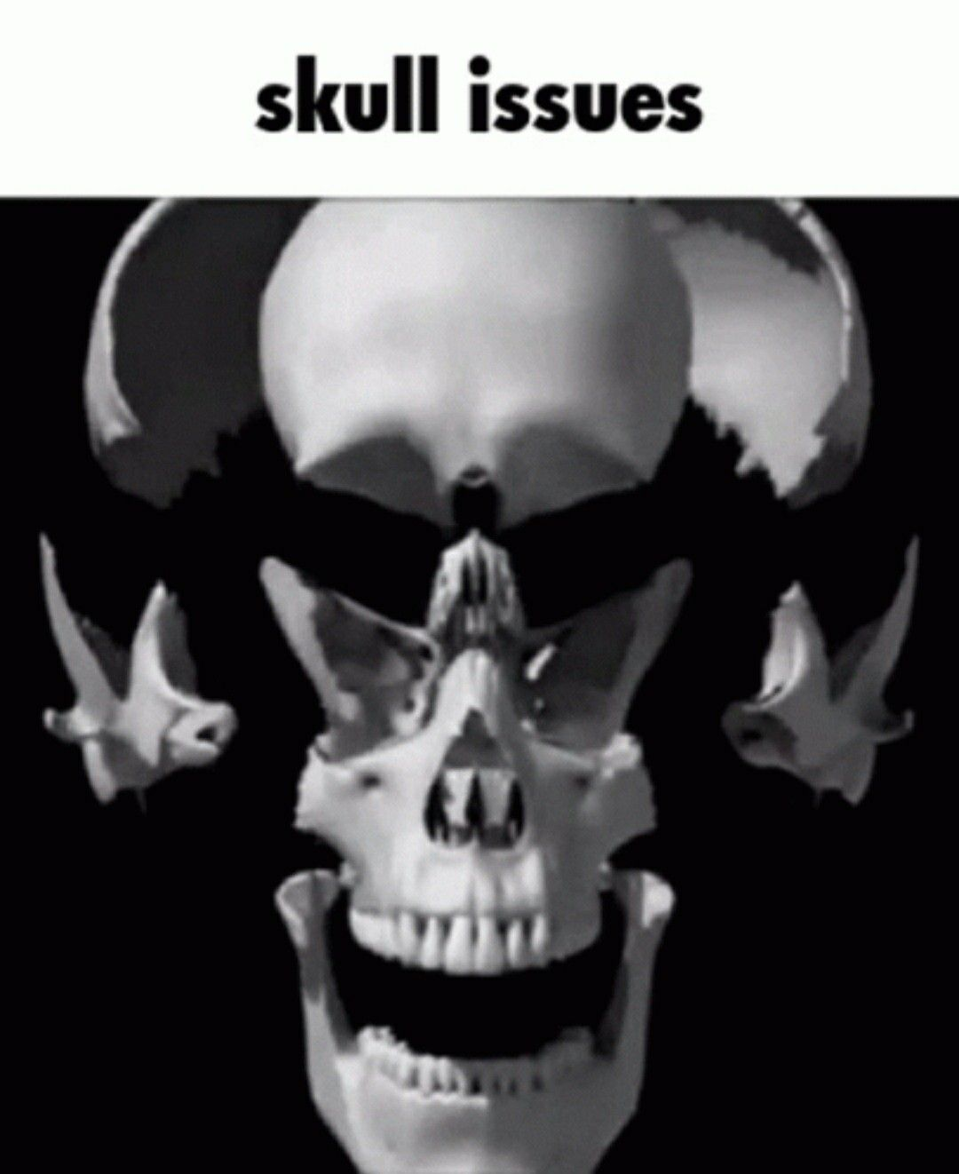 skull issues Blank Meme Template