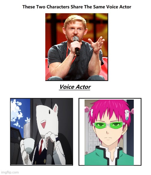 Jerry Jewell | image tagged in same voice actor,jerry jewell,saiki k,my hero academia,the disastrous life of saiki k | made w/ Imgflip meme maker