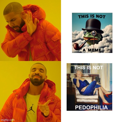 Drake Hotline Bling Meme | THIS IS NOT; PEDOPHILIA | image tagged in memes,drake hotline bling | made w/ Imgflip meme maker