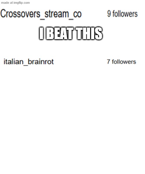 I BEAT THIS | made w/ Imgflip meme maker