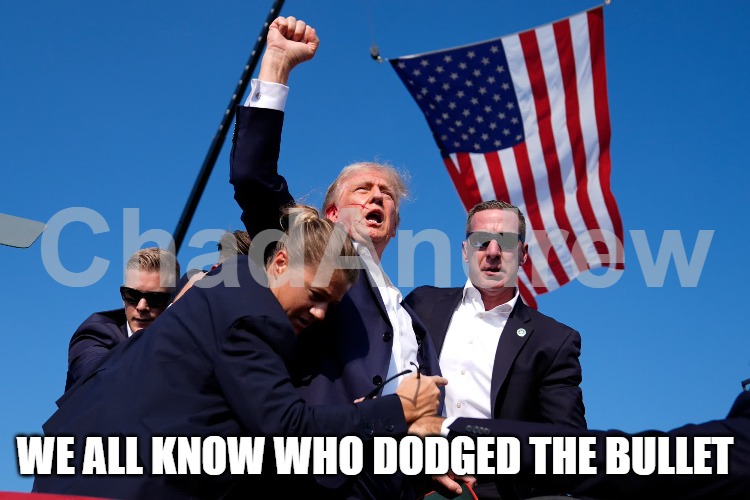 WE ALL KNOW WHO DODGED THE BULLET | made w/ Imgflip meme maker