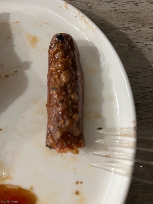 Sausage looks suspiciously like Sukuna's finger | made w/ Imgflip meme maker