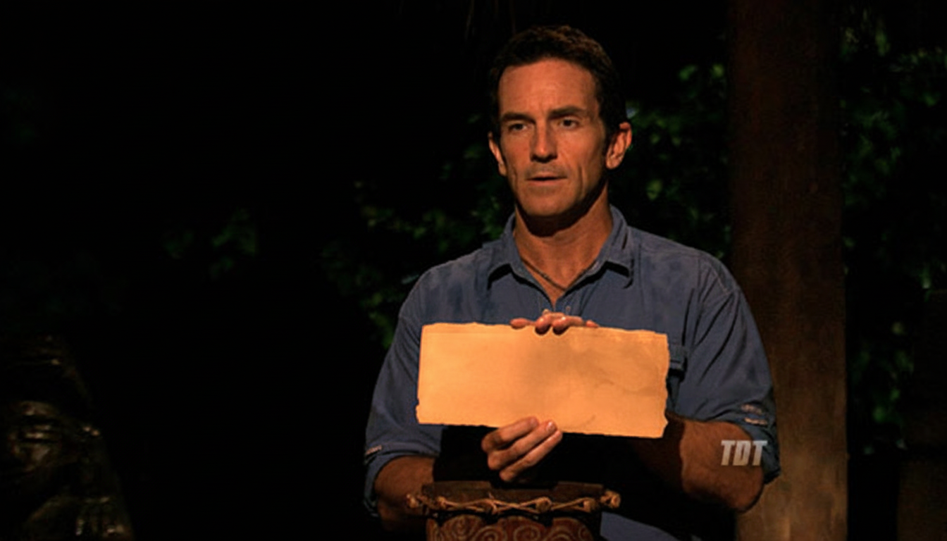 High Quality Jeff Probst Vote Blank Meme Template