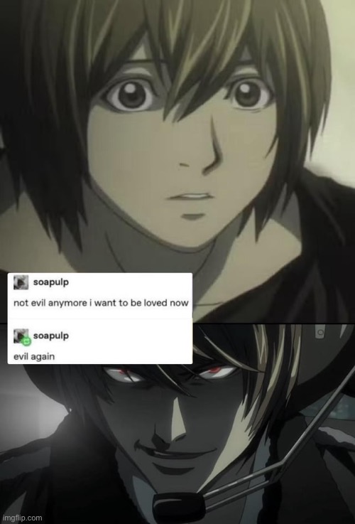 image tagged in death note,light | made w/ Imgflip meme maker