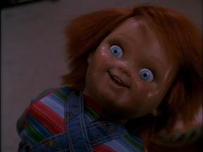 High Quality chucky smiling Blank Meme Template