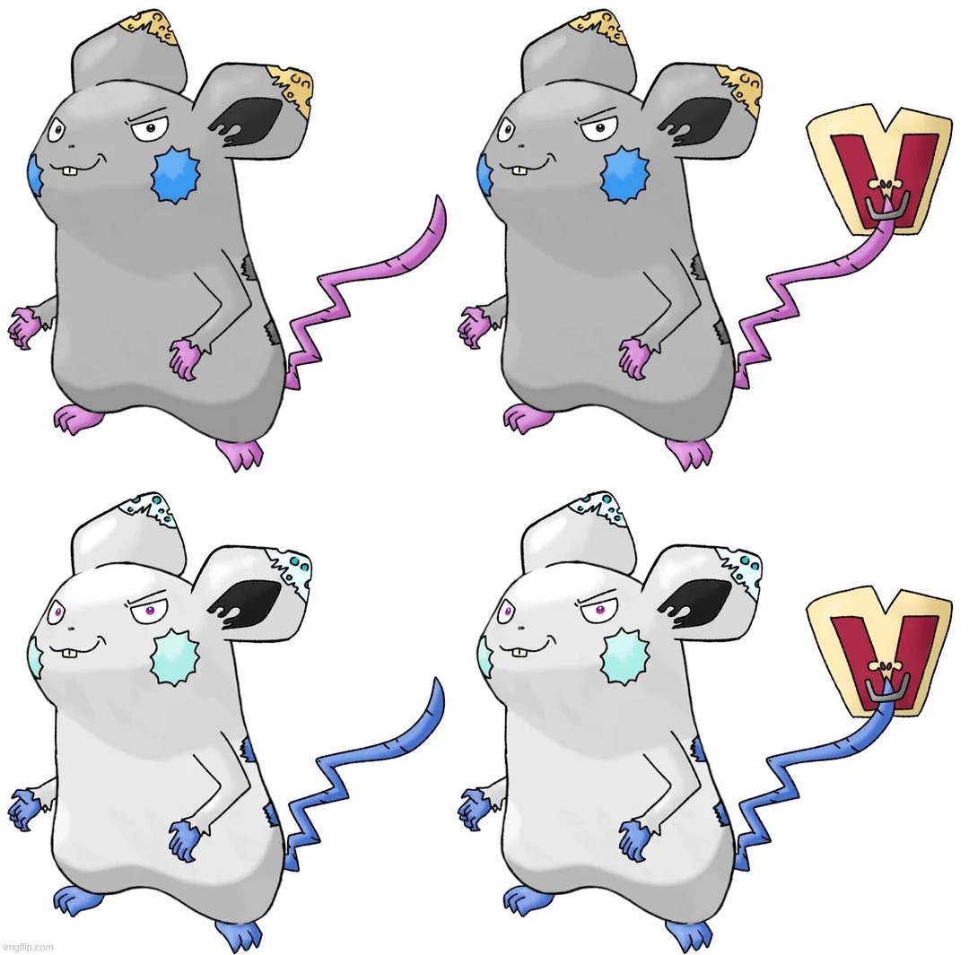 you want fanmade Pokemon stuff with REAL effort? shack this Pikachu regional variant I made | made w/ Imgflip meme maker