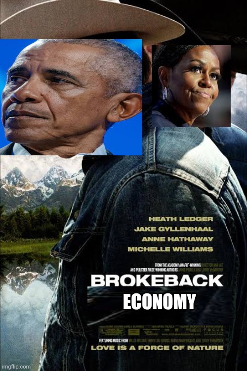 Obummer and big Mike movie | ECONOMY | image tagged in parody,wtf,wow | made w/ Imgflip meme maker