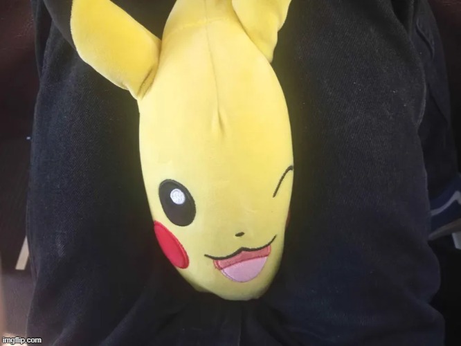 pikachu is happy :3 | made w/ Imgflip meme maker