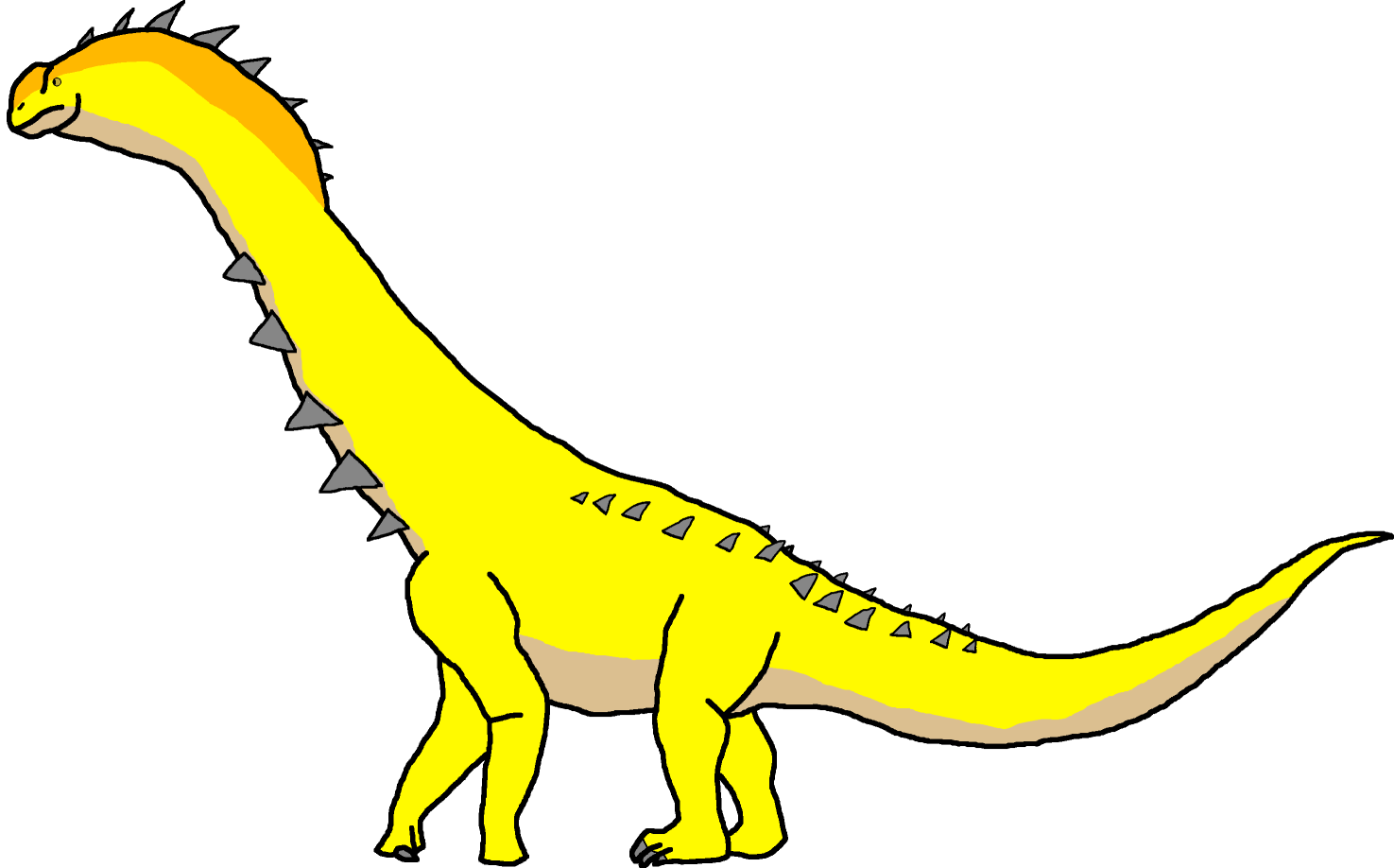 Male Alamosaurus (Paleoverse + EOIverse) Blank Meme Template