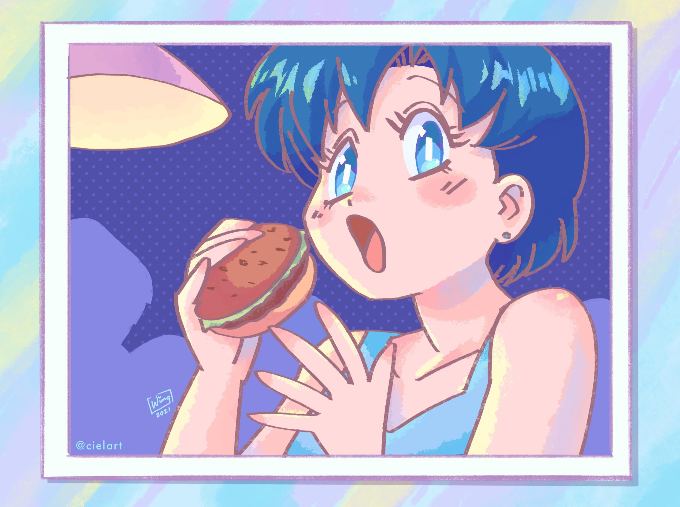 sailor mercury Blank Meme Template