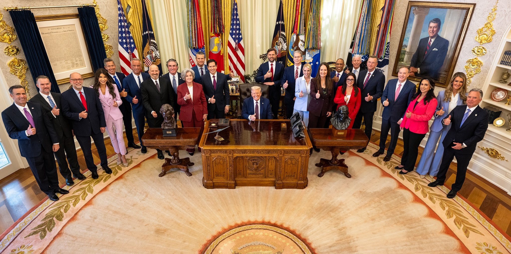 Trump Cabinet of Horrors Blank Meme Template