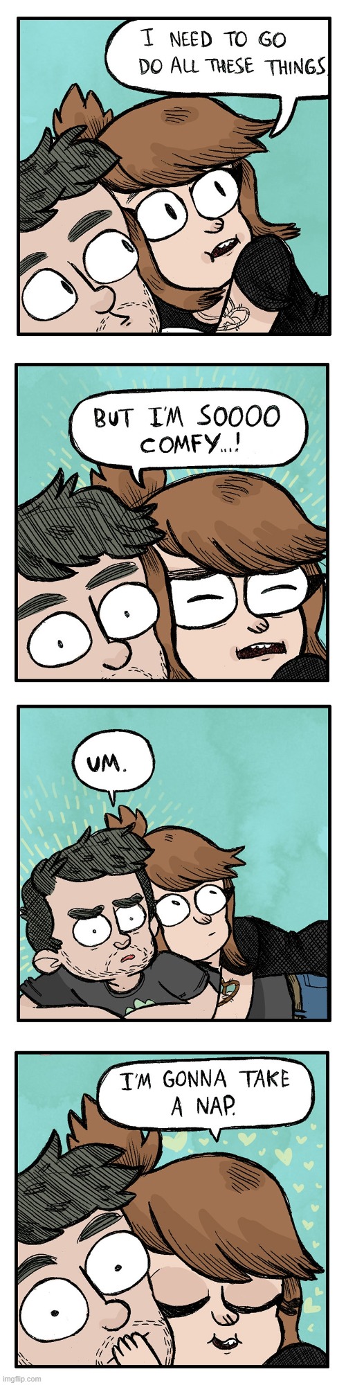 image tagged in chores,comfy,comfortable,bodies,nap,oh dear | made w/ Imgflip meme maker