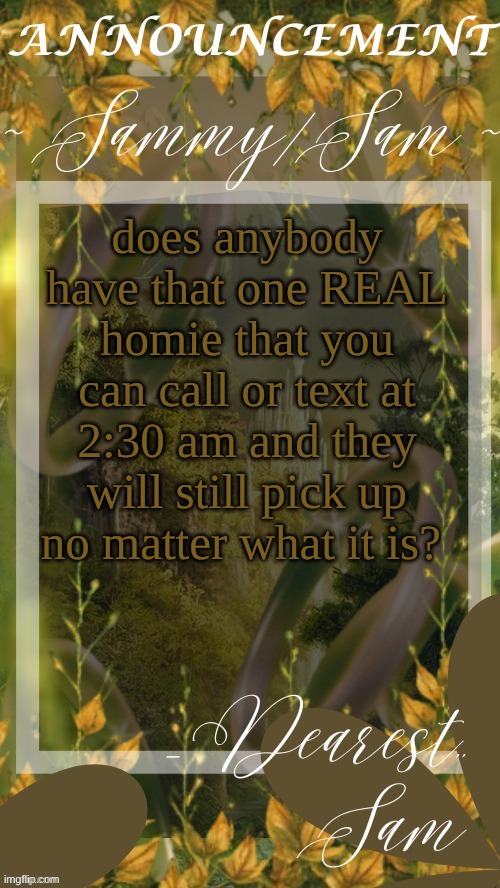 for me that's morphine. | does anybody have that one REAL homie that you can call or text at 2:30 am and they will still pick up no matter what it is? | image tagged in sams lotr temp thx v | made w/ Imgflip meme maker