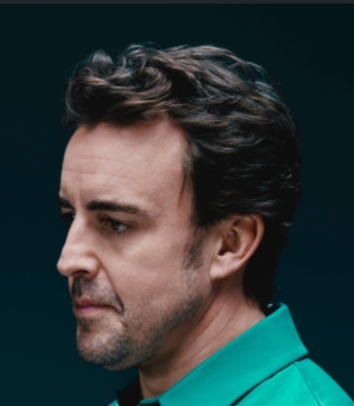 Fernando Alonso Stare 2026 Blank Meme Template